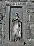 N.J. Welton monument, Riverside Cemetery, Waterbury, Connecticut (1880)