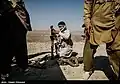 NAJA border guard rangers on Iran-Pakistan border