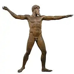 Artemision Bronze, Cape Artemision (470 BC), National Archaeological Museum, Athens.