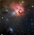 Wide field image of NGC 1579 from the 0.8m Schulman Telescope at the Mount Lemmon SkyCenter