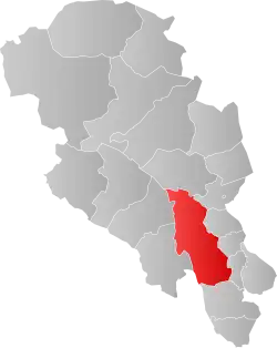Land within Oppland