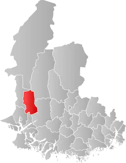 Gyland within Vest-Agder