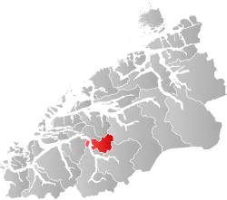Stordal within Møre og Romsdal