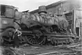 The NS 1711 was burned in during the war at Maastricht. (September 1944)