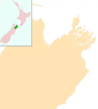 Location of Lake Grassmere