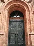 Cathedral's side gate