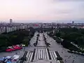 View from the Panorama Restaurant of NDK