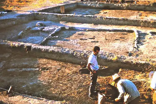 Neolithic settlements of Nea Nikomedeia, close to Krya Vrysi