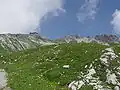 View from Edmund-Probst-Haus to the Nebelhorn