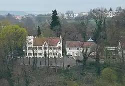 The neogothic Remseck castle