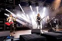 Nervosa at Rock & Metal Day'z 2024 at Motorsport Arena Oschersleben