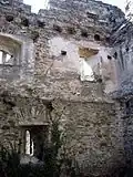 Interior of the castle, living quarters