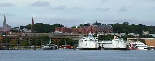 New London ferry terminal