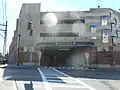 Bus entrance from North Avenue