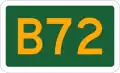 Diagram depicting B72 shield