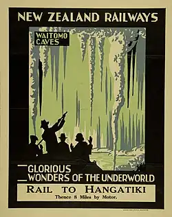 Coloured poster