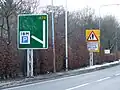 New road signs on the approach to the (by now mostly derelict) IBM campus