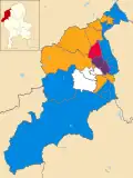 2008 results map
