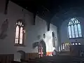 Nave, looking towards the liturgical West.