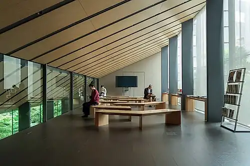 Interior of the museum