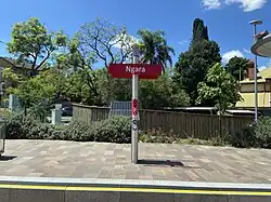 Light rail stop