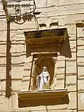 Empty Niche (there is statue of the Immaculata in the niche (May 2024)