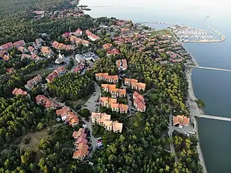 Image 1Bird's-eye view of town Nida
