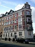 One of the first apartment blocks to be built on Trøjborg (1901).