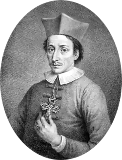 Portrait of Steno as bishop (1868)