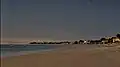 Black Point beach at dusk