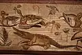 Nile River mosaic landscape