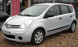 2007–2008 Nissan Note (Europe, pre-facelift)