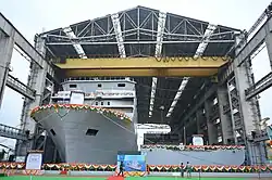 Nistar and Nipun diving support vessels launched at HSL.
