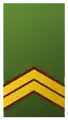 Sergeant-majoor (Suriname Army)[38]