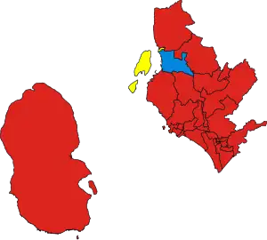 1995 results map