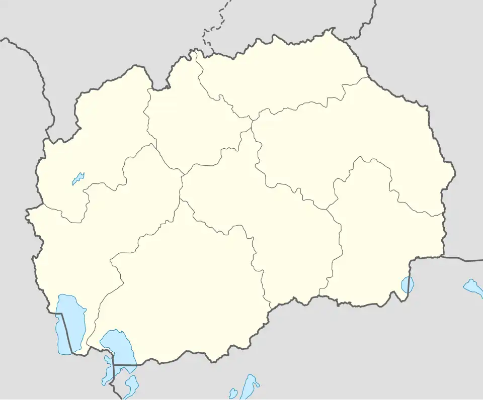 Prilep is located in North Macedonia