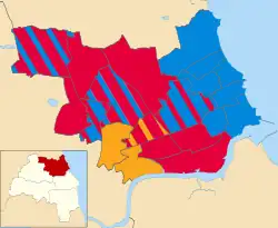 2004 results map