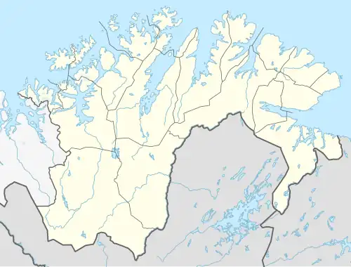 Rustefjelbma is located in Finnmark