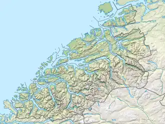 Bøvra is located in Møre og Romsdal