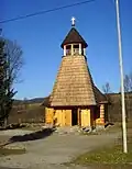 Newly constructed filial church in Wola Michowa