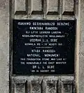 Inscription on the monument
