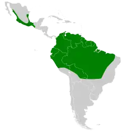 Map of range