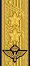 Shoulder mark m/87 on white shirt (Air Force) (1987–present)
