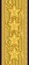 Shoulder mark m/87 on white shirt (Army and Air Force) (1987–present)