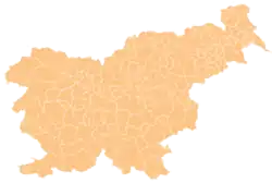 Map of Slovenia (2005)