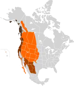 Map of range
