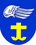 The coat of arms of the Czech city of Odolena Voda