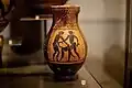 An Etruscan vase