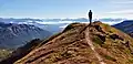 Summit of Skyscraper Mountain, camera pointed south