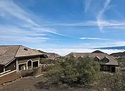 houses on mountain